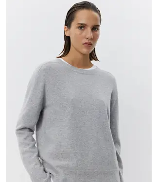 Delia Knit Grey Melange