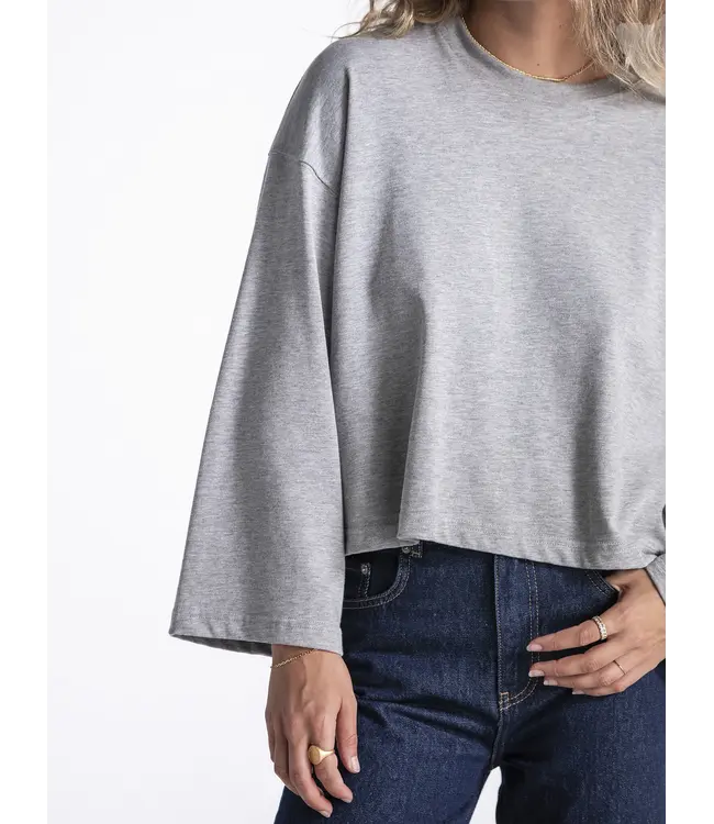 Aline T-shirt Grey Melange