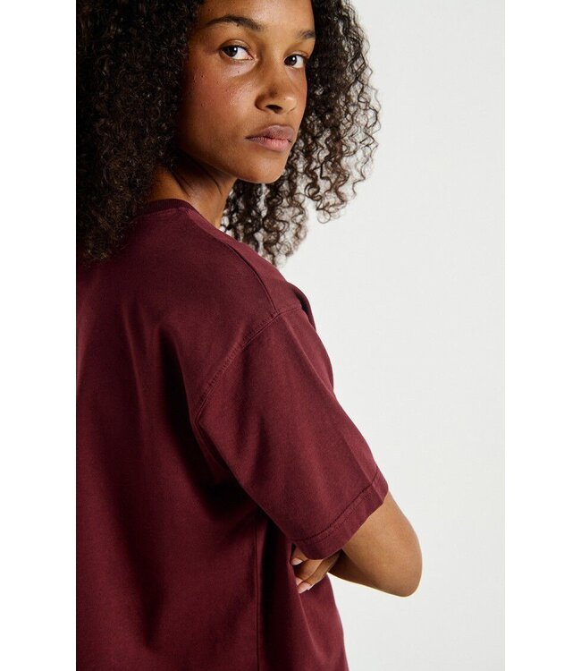 Fizvalley T-shirt Burgundy