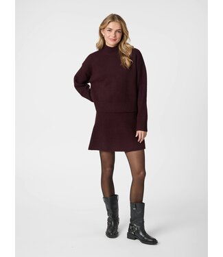 Gisa Knit Skirt Wine