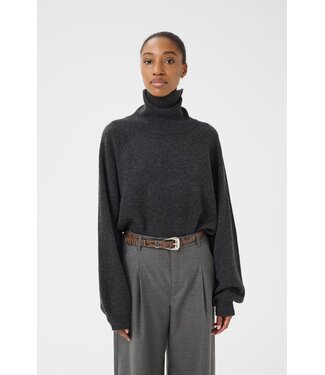 Manzi Wool Rollneck Deep Graphite
