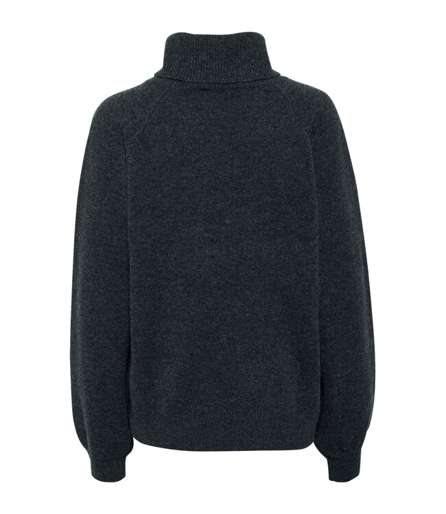 Manzi Wool Rollneck Deep Graphite