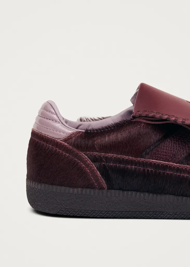 Club Soft Burgundy Leather Sneakers