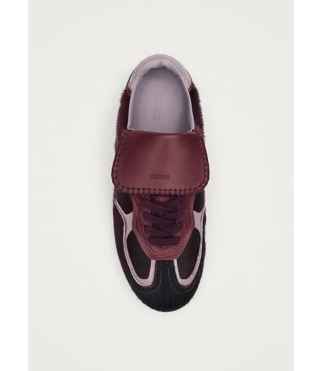 Club Soft Burgundy Leather Sneakers