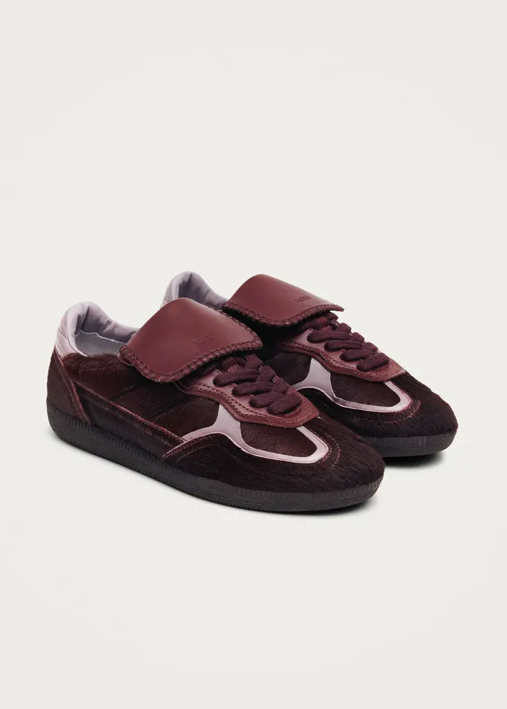 Club Soft Burgundy Leather Sneakers