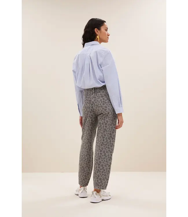 Joly Blue Stripe Blouse