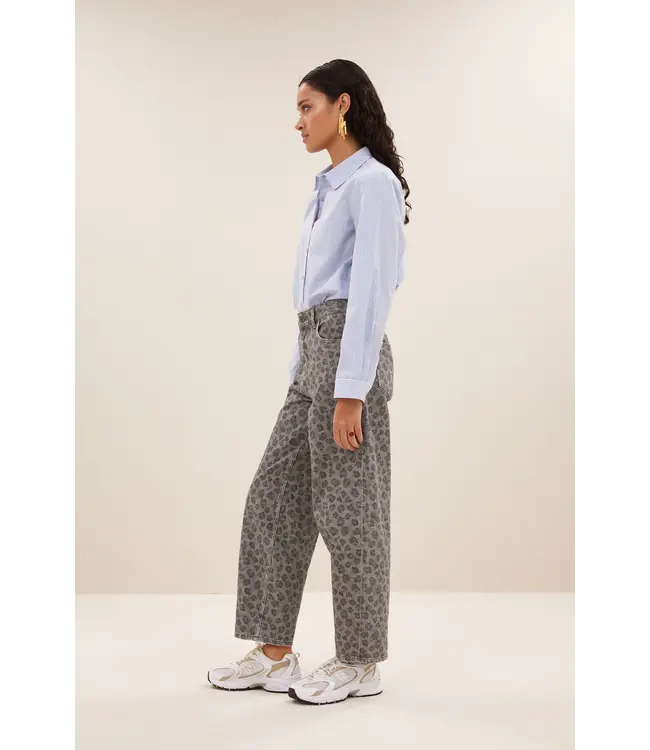 Joly Blue Stripe Blouse