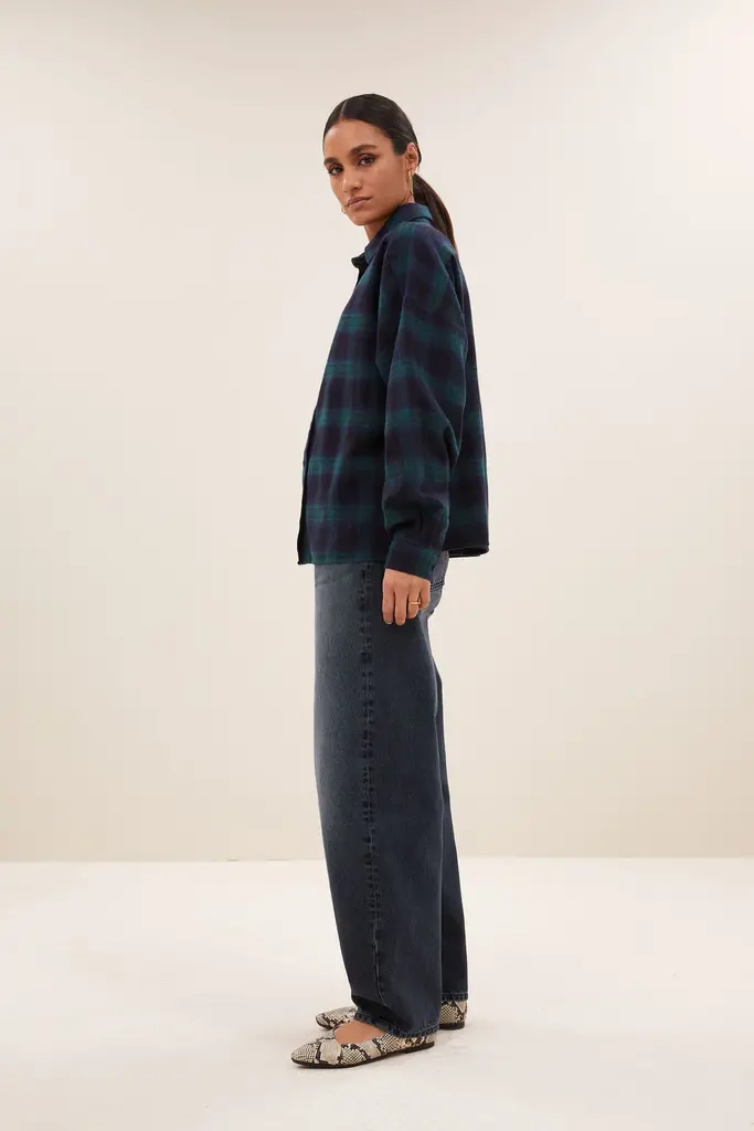 Jada Check Blouse