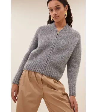 Jonas Zip Cardigan