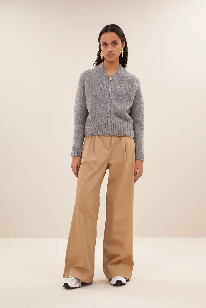 Jonas Zip Cardigan