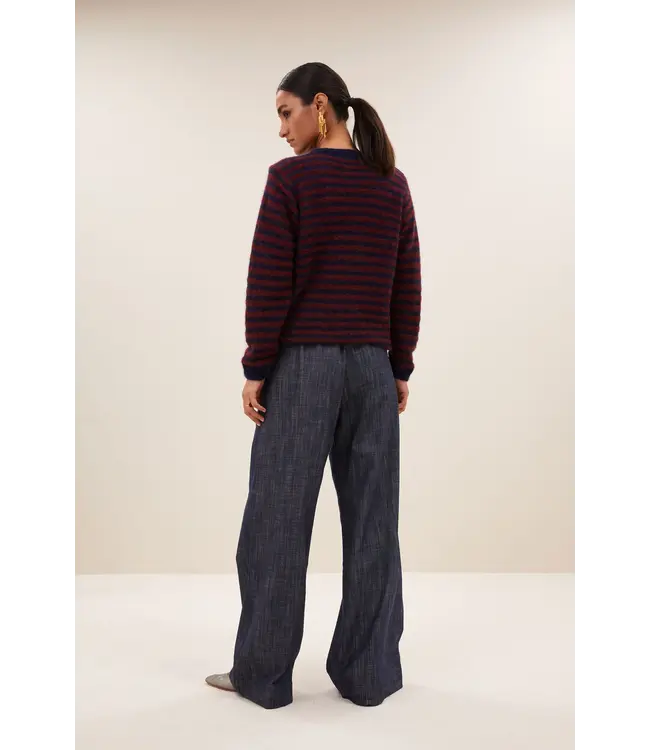 Gwen Big Stripe Pullover