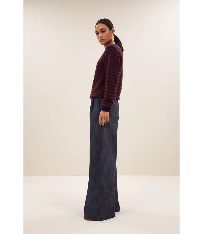 Gwen Big Stripe Pullover