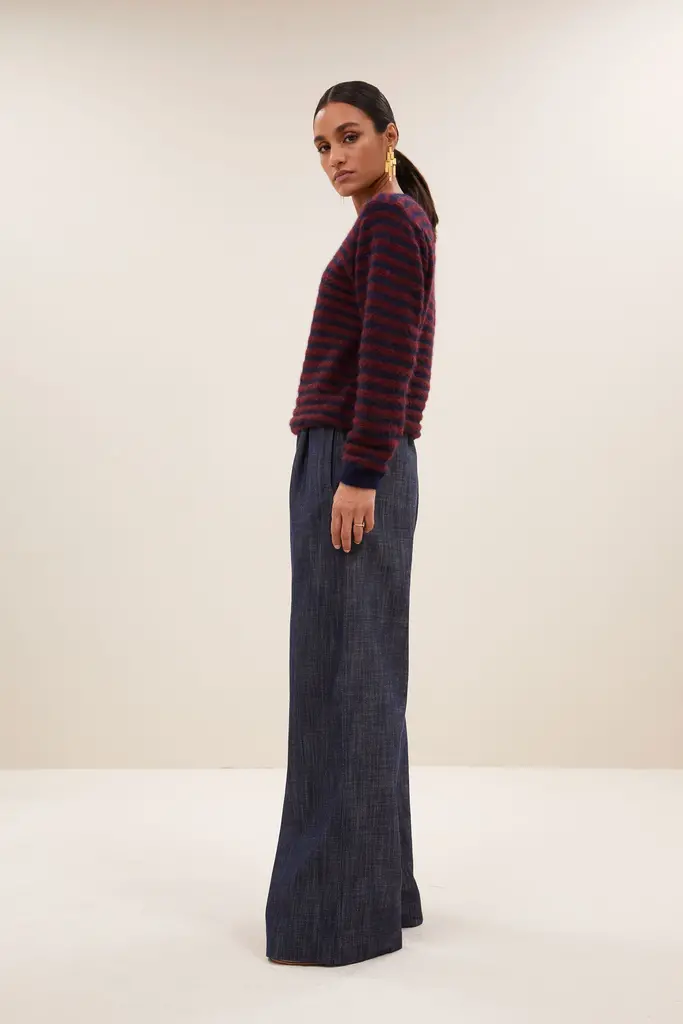 Gwen Big Stripe Pullover