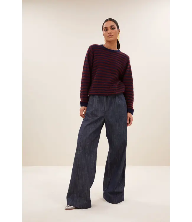 Gwen Big Stripe Pullover