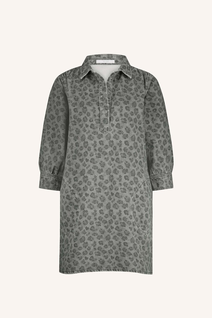 Flynth Grey Cheetah Dress