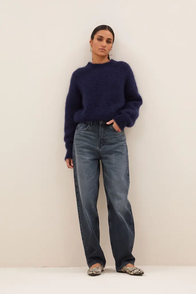 Lew Dark Denim Pants