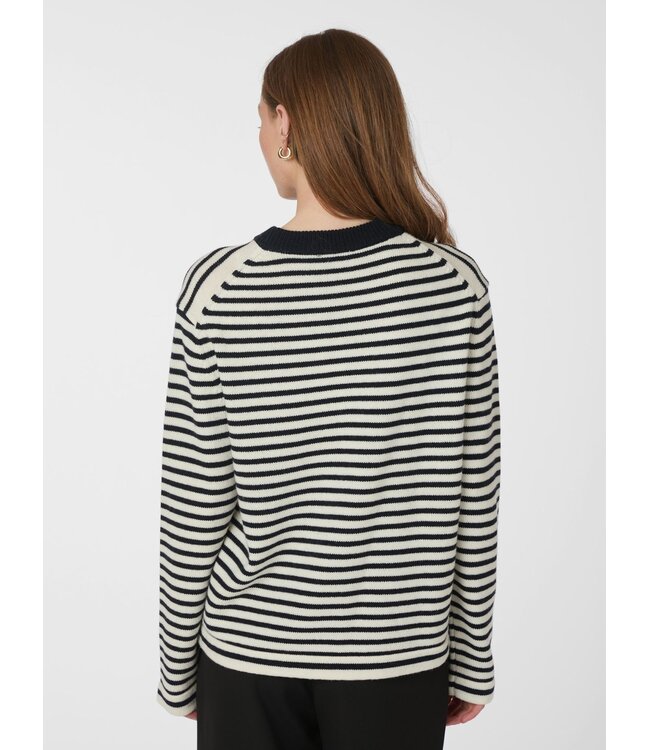 Rivi Stripe Knit Sweater