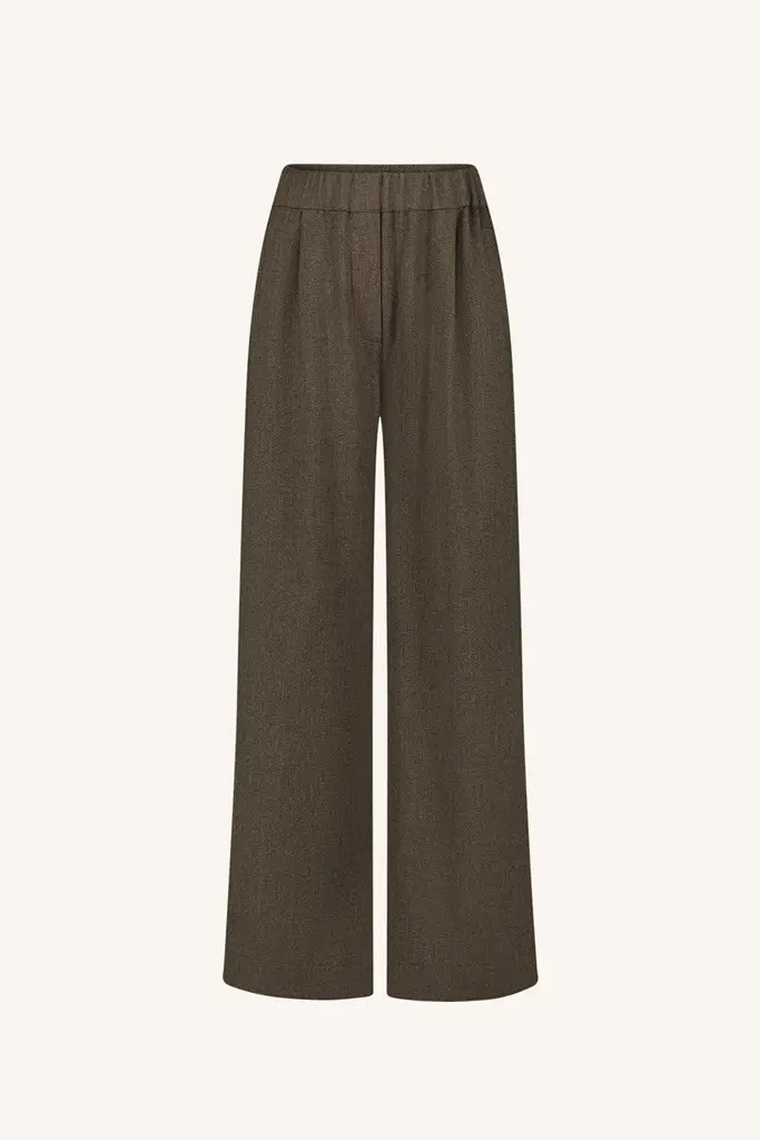 Benji Tweed Pants Latte