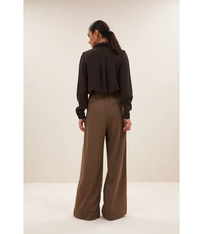 Benji Tweed Pants Latte