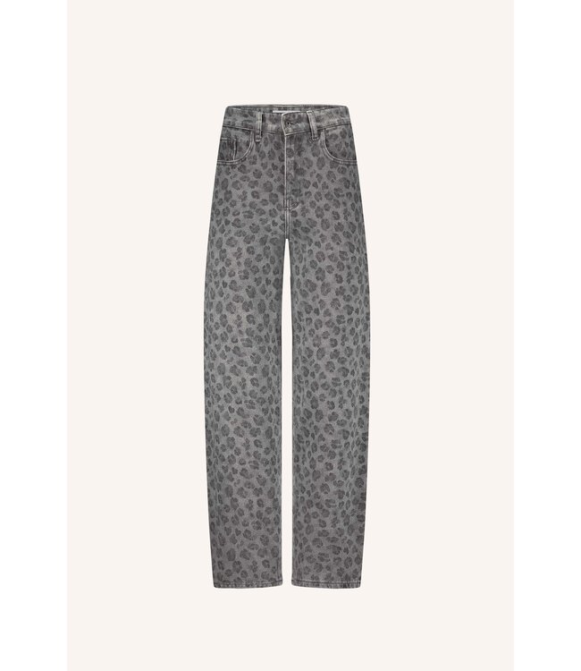 Lew Grey Cheetah Pants