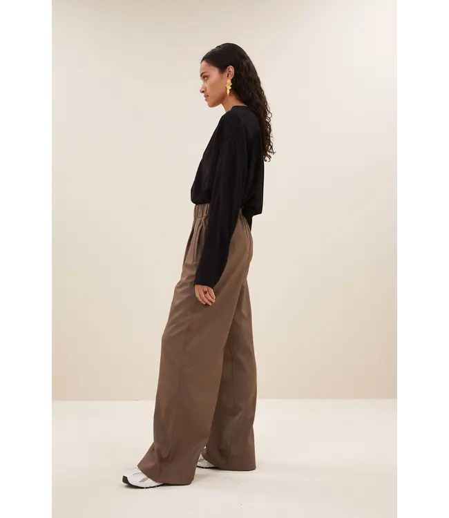 Benji Melange Pants Biscuit Melange