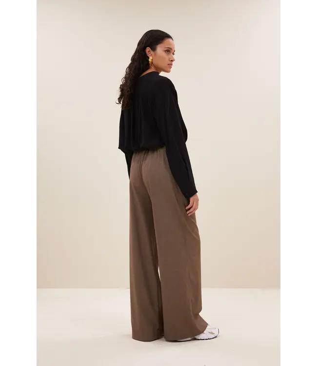 Benji Melange Pants Biscuit Melange