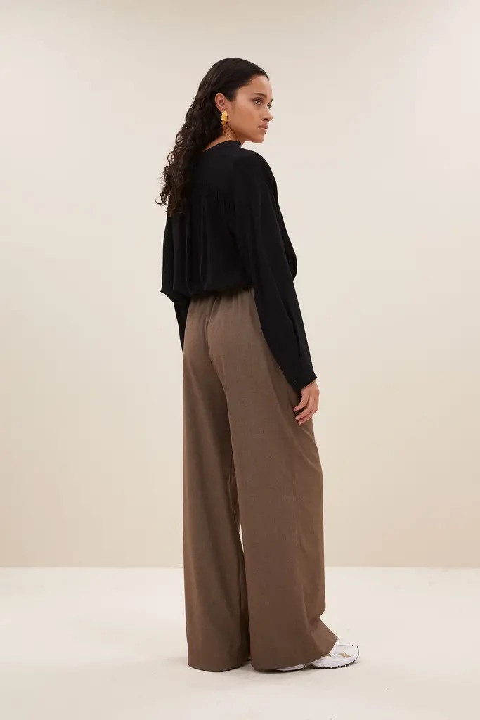 Benji Melange Pants Biscuit Melange