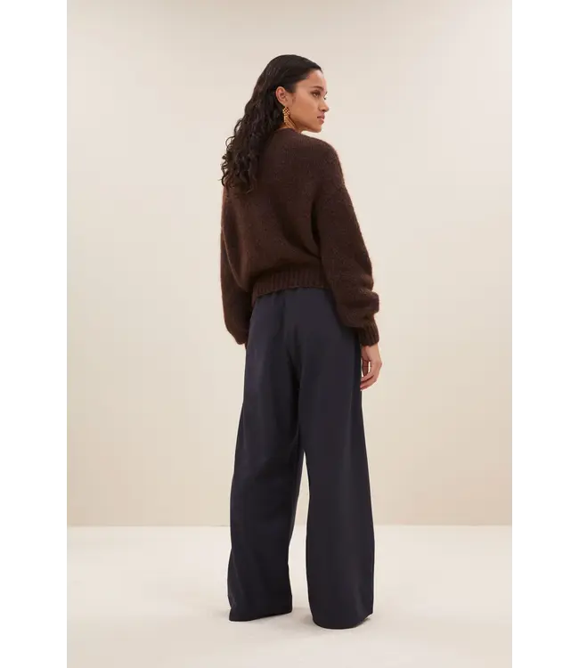 Sunny Sparkle Pullover Dark Brown