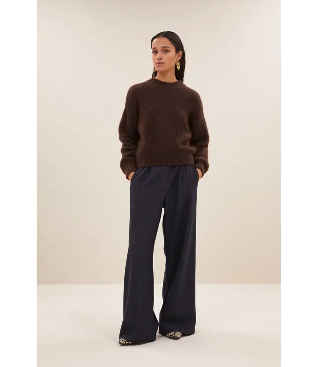 Sunny Sparkle Pullover Dark Brown