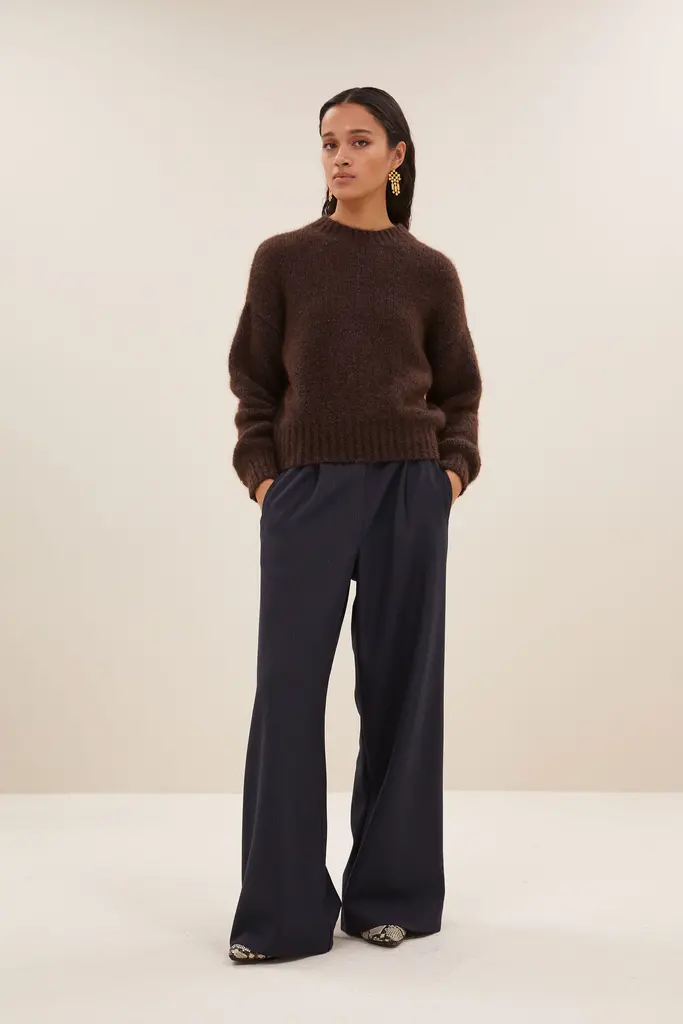 Sunny Sparkle Pullover Dark Brown