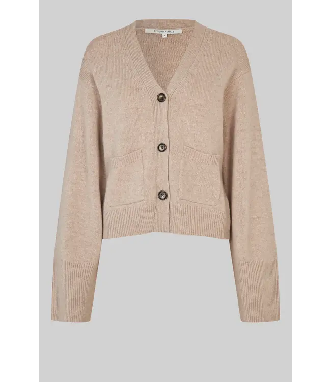 Alpha Knit Fitted Cardigan