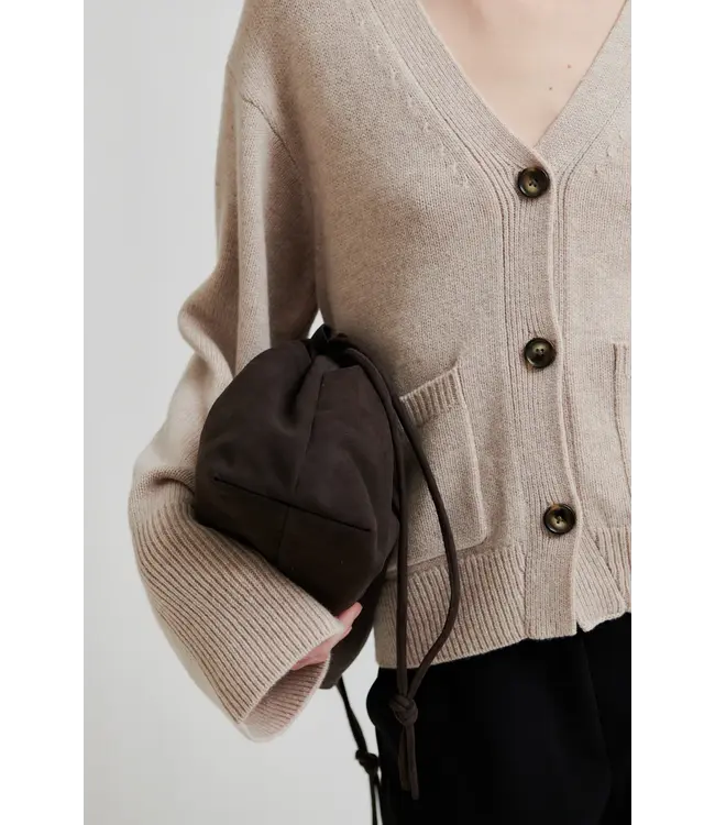 Alpha Knit Fitted Cardigan