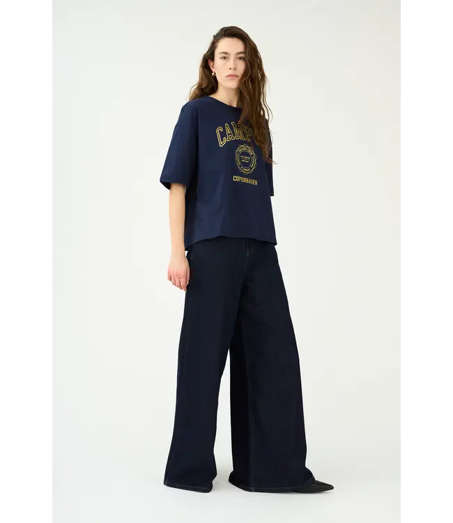 Tyla Oversize Jeans Wash Dark Denim