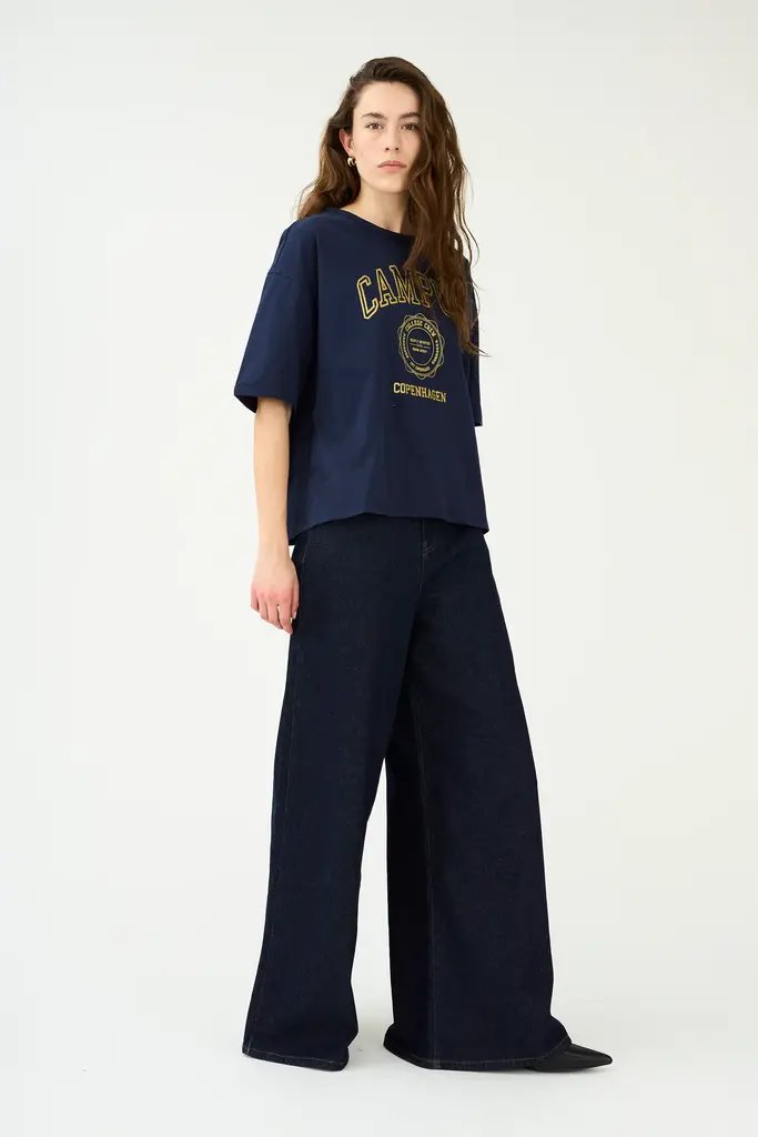 Tyla Oversize Jeans Wash Dark Denim