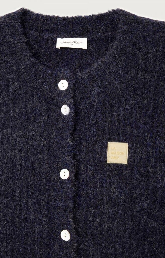 East Gilet Manche Navy melange