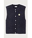 East Gilet Manche Navy melange