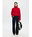 Kamma Knit Roll Neck Equestrian Red