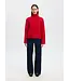 Kamma Knit Roll Neck Equestrian Red