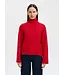 Kamma Knit Roll Neck Equestrian Red