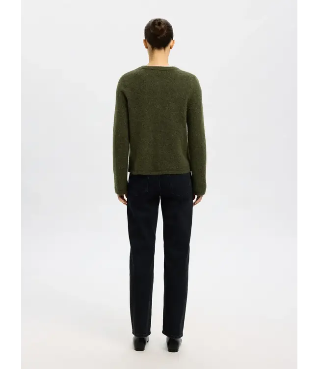 Lulu New Knit Cardigan Kalamanta Melange