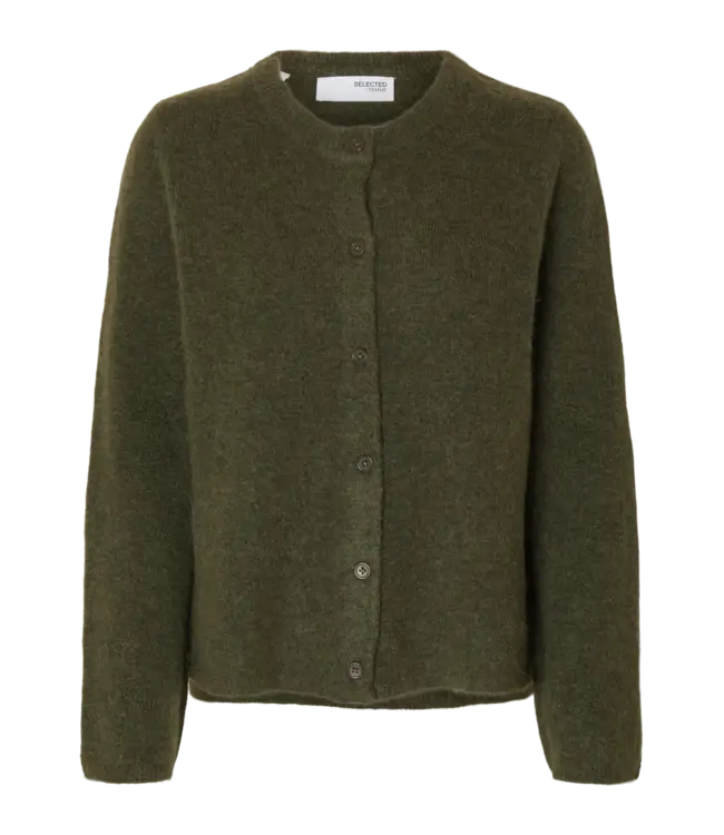 Lulu New Knit Cardigan Kalamanta Melange