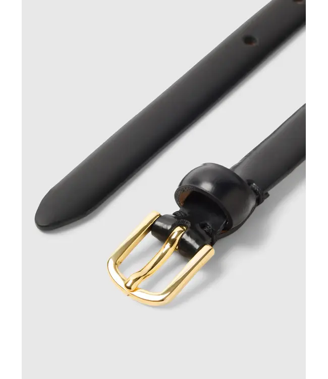 Fiona Slim Leather Belt