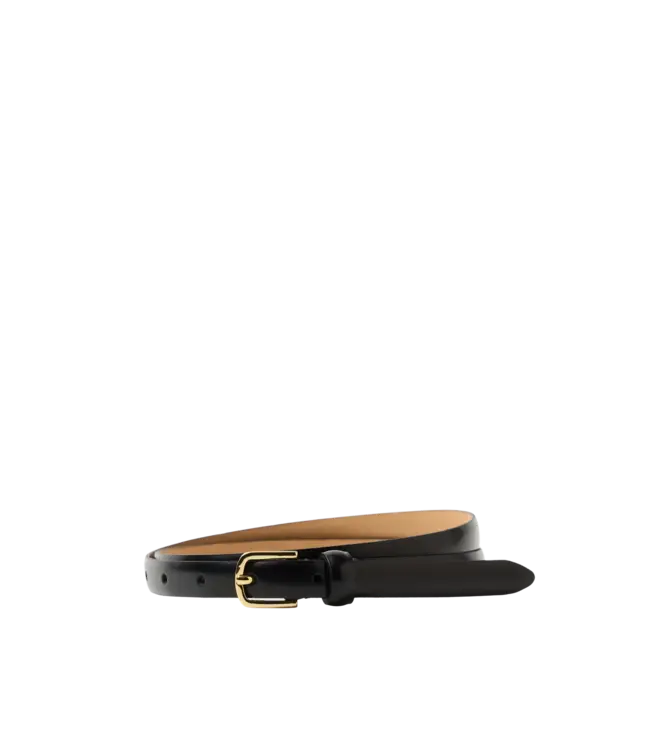 Fiona Slim Leather Belt