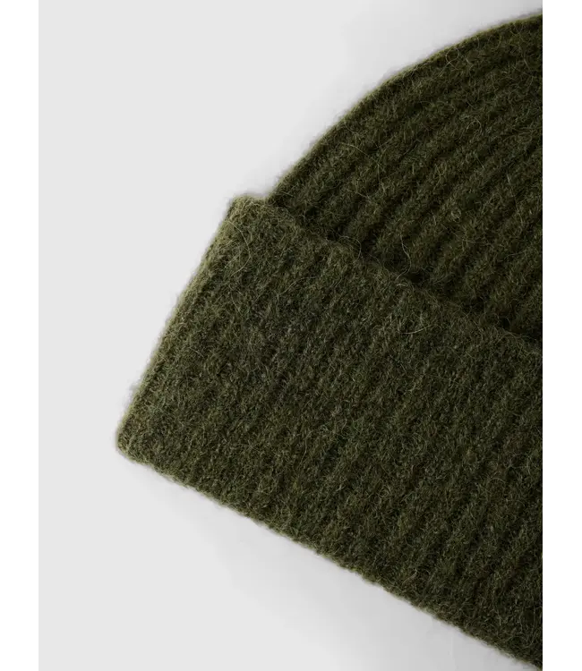 Lulu Wool Blend Beanie Kalamanta Melange