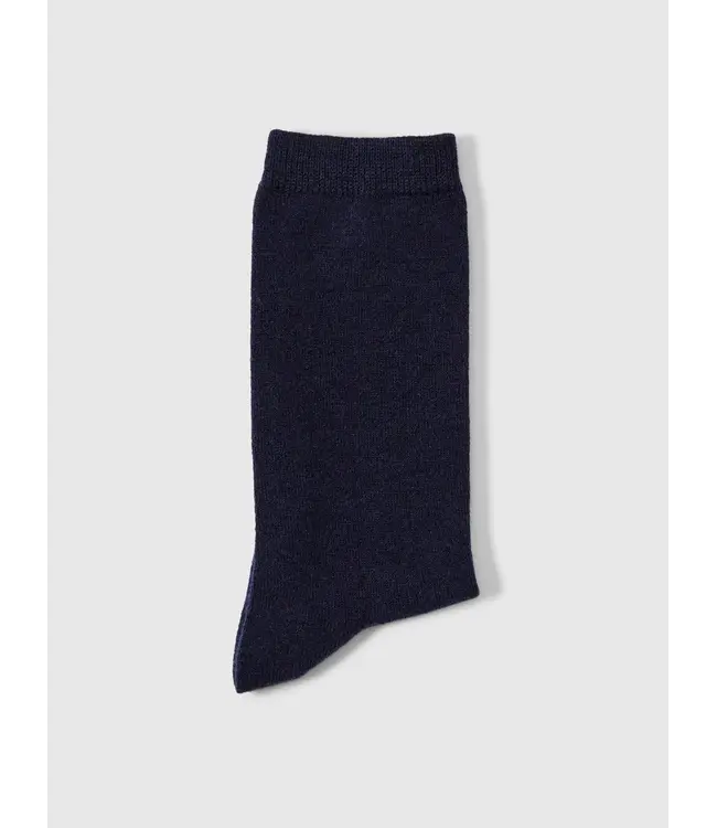 Chloe Wool Socks Dark Sapphire