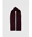 Lulu Woolblend Knit Scarf Fig
