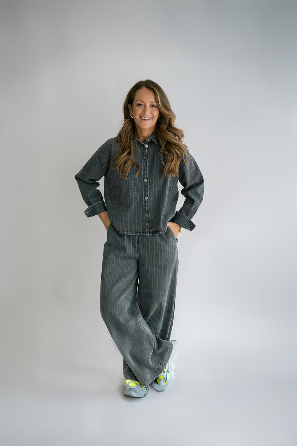 Samneric Pants Sam Pants Grey Denim - Oscare