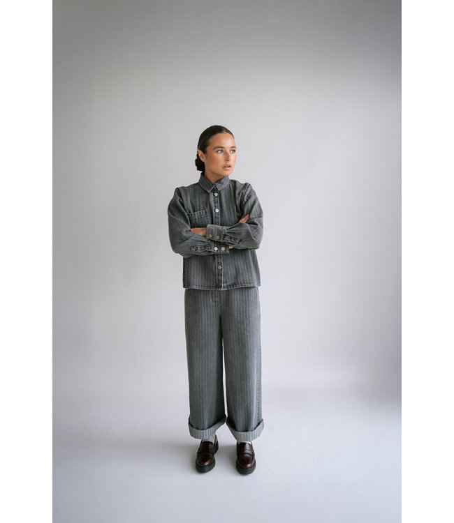 Sam Pants Grey Denim