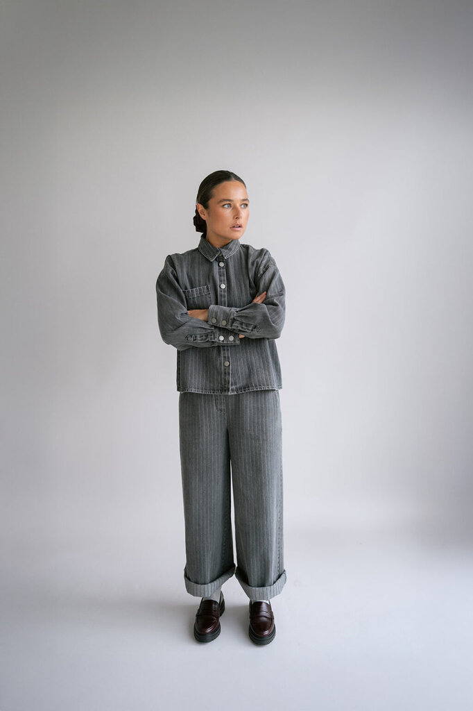 Sam Pants Grey Denim