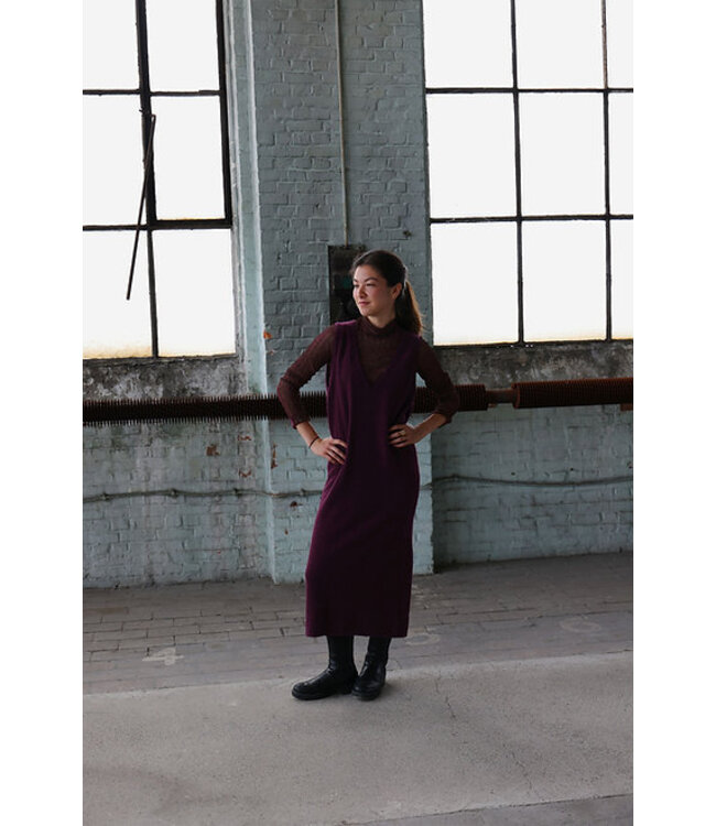 Khloe Dress Grape
